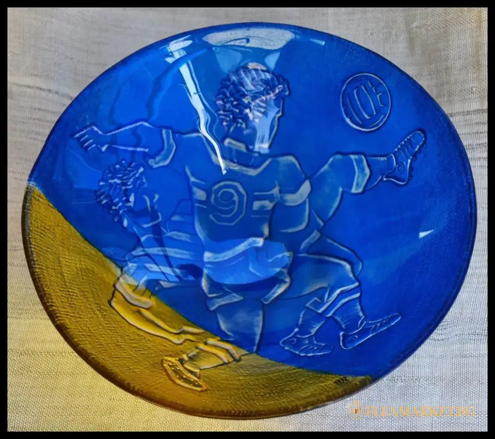 100 г. шведски футбол - авторска купа на Матс Йонасон - antique