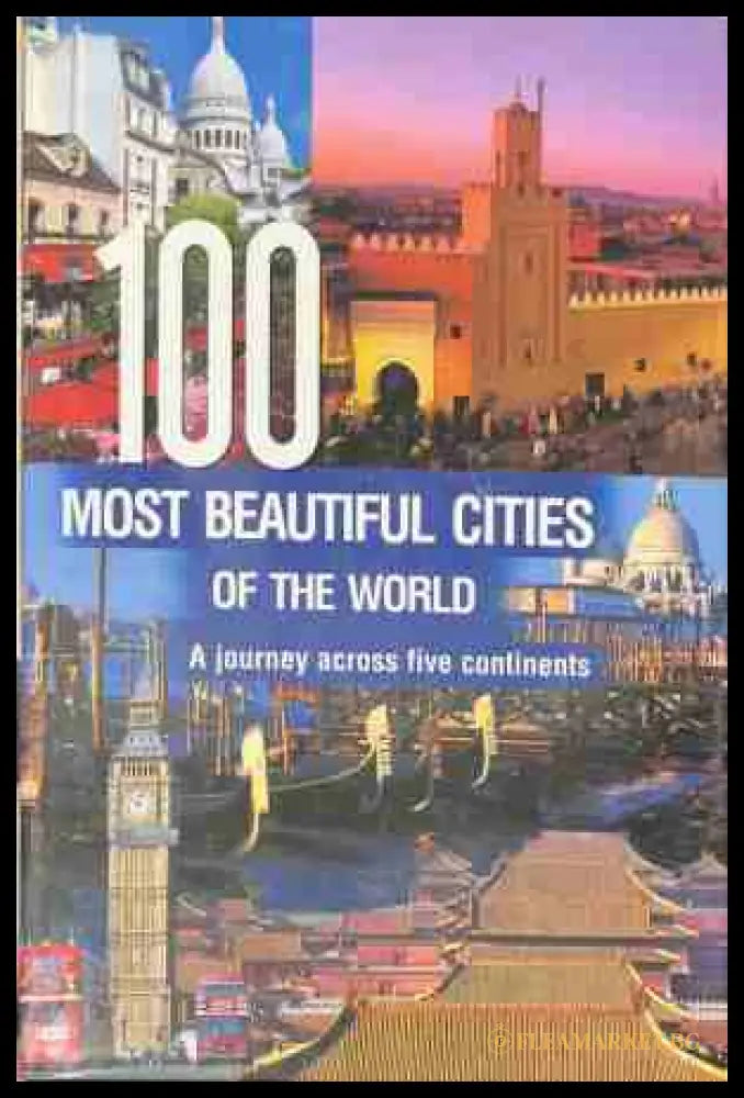 100 Most Beautiful Cities of the World – корица на книгата