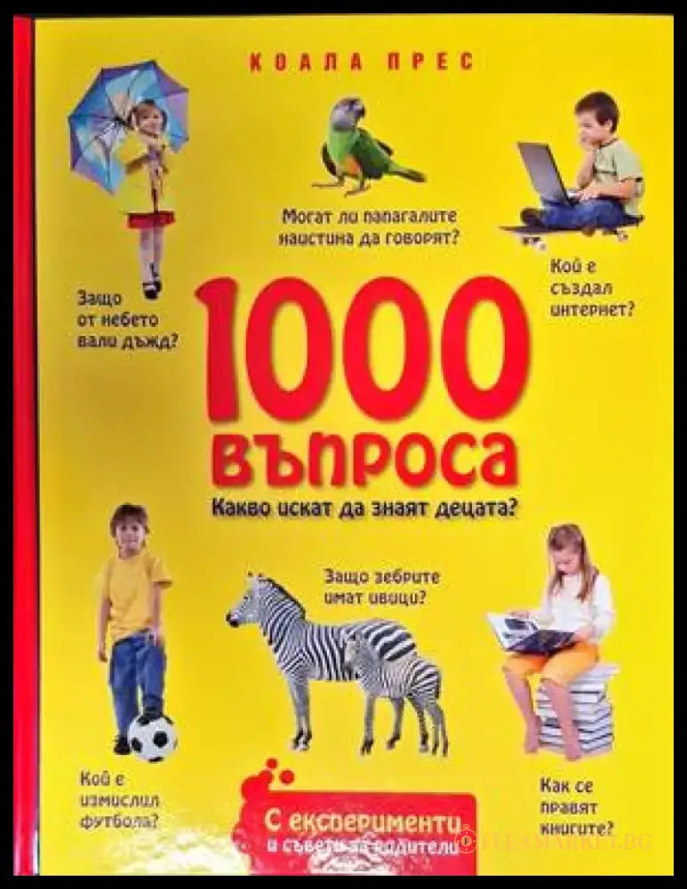 1000 въпроса какво искат да знаят децата? - Книги