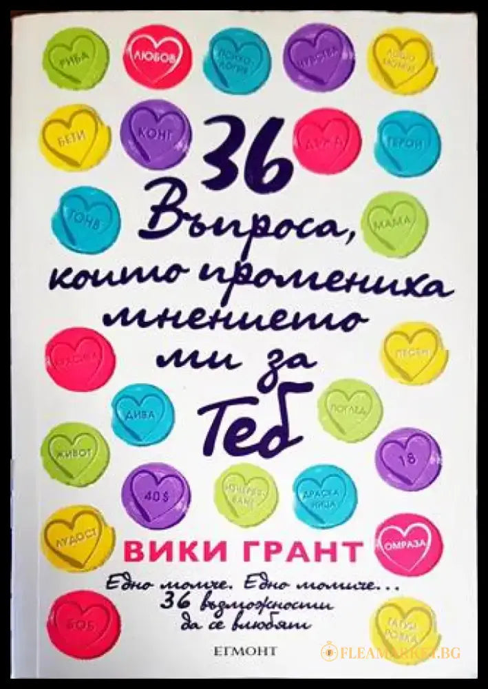 36 въпроса които промениха мнението ми за теб - Книги