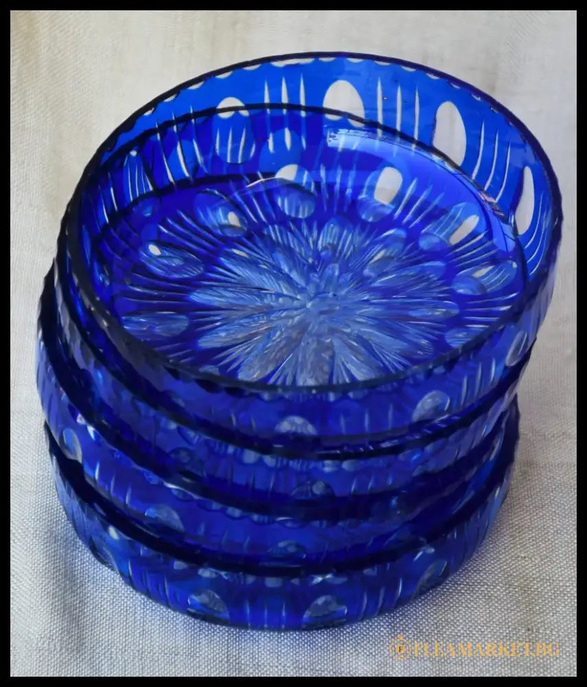 4 купи - двуслоен кристал - antique