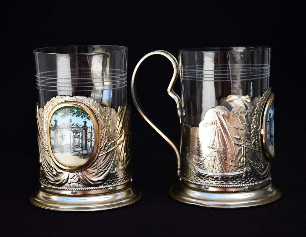 Оригинални съветски чаши за чай () (169513)