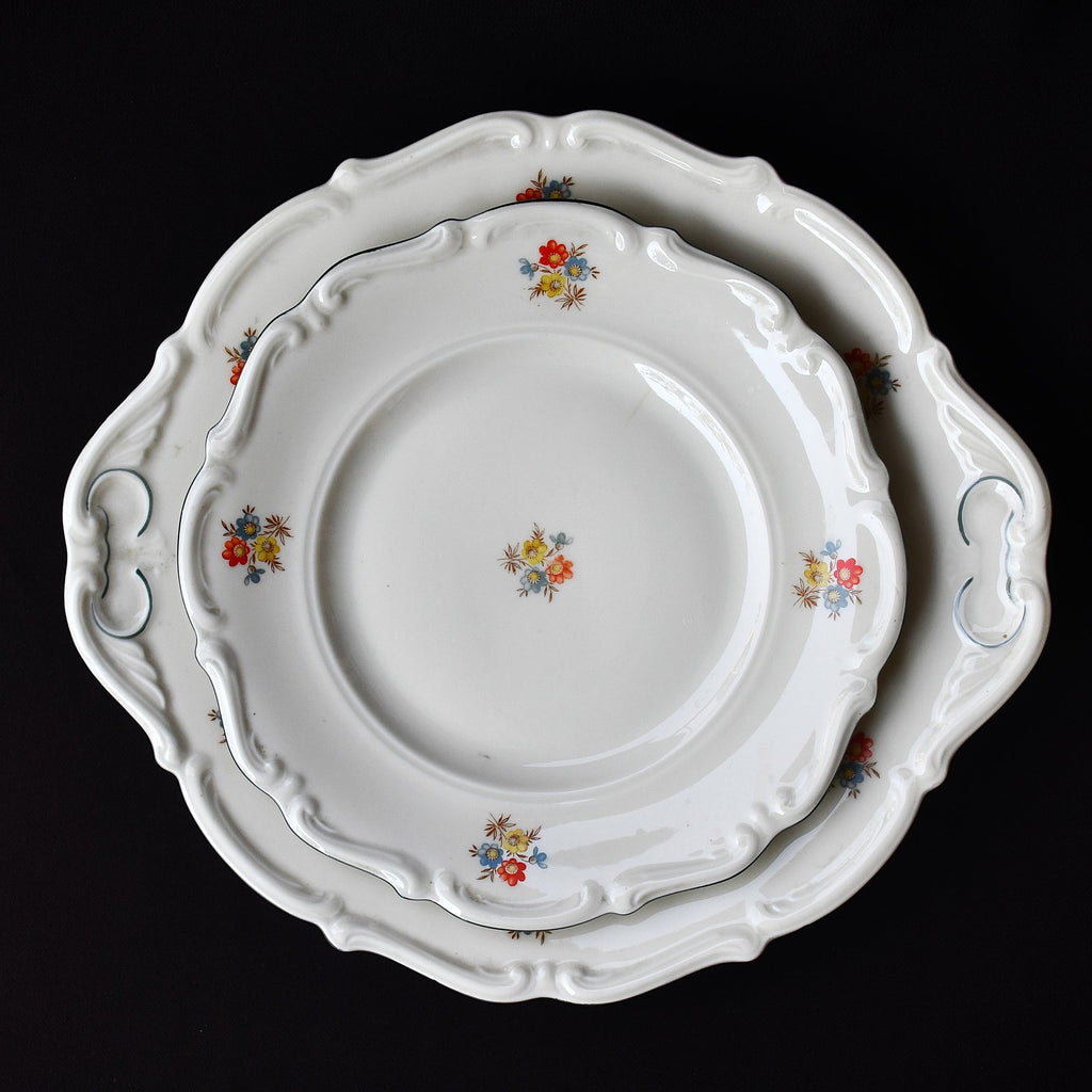 Порцеланов комплект Streublumen - C.T. Tielsch-Altwasser, Силезия, 1925-1935 (092108262057)