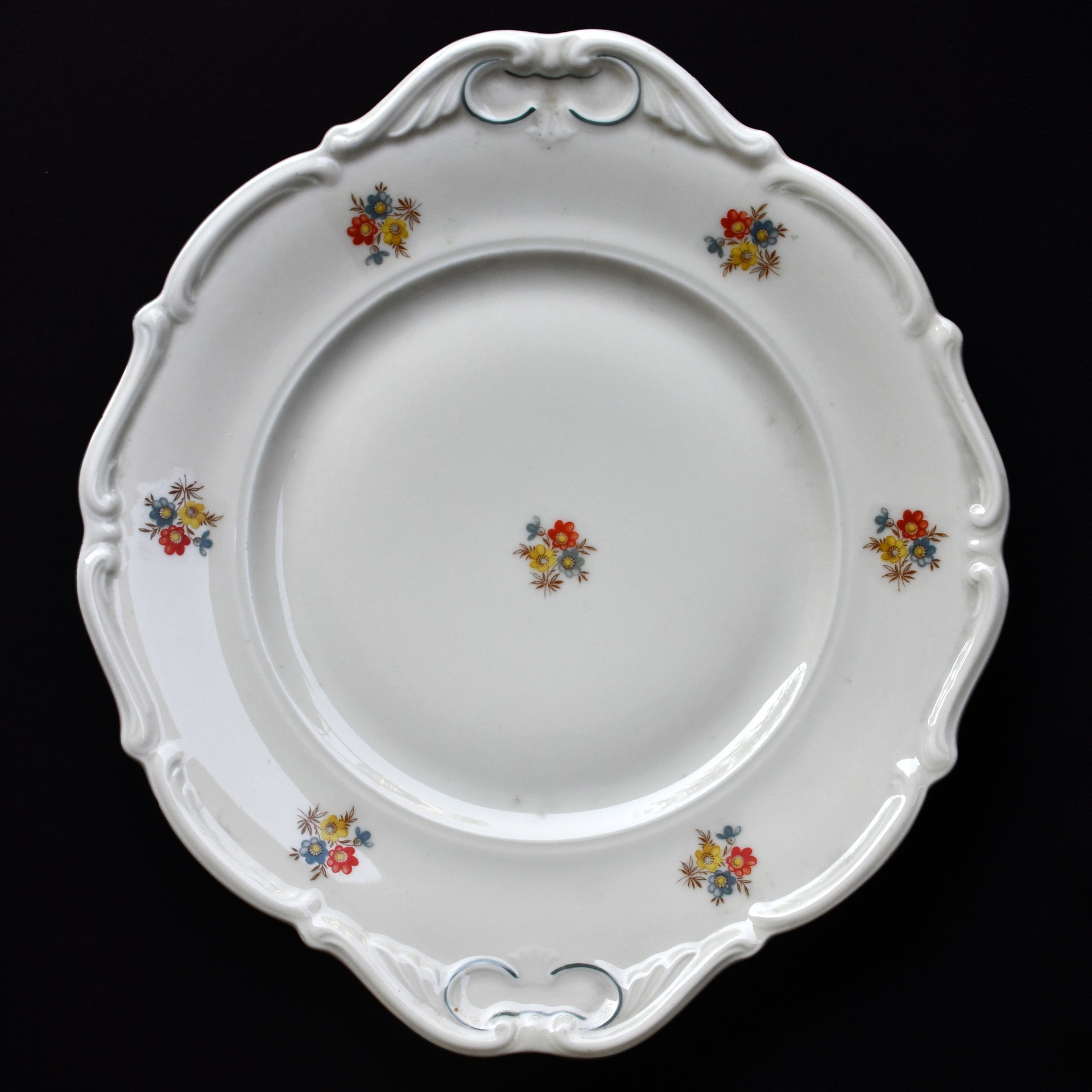Порцеланов комплект Streublumen - C.T. Tielsch-Altwasser, Силезия, 1925-1935 (092108262057)