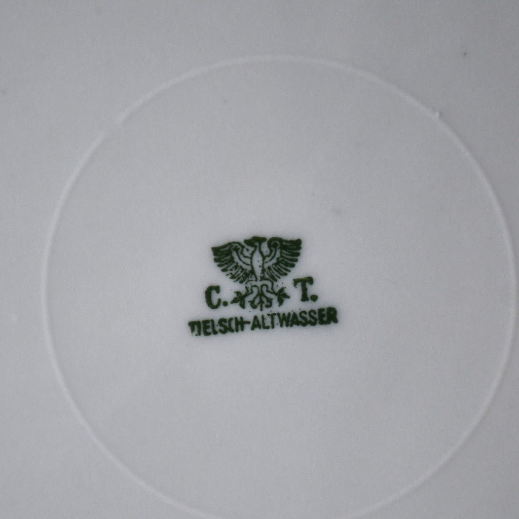 Порцеланов комплект Streublumen - C.T. Tielsch-Altwasser, Силезия, 1925-1935 (092108262057)