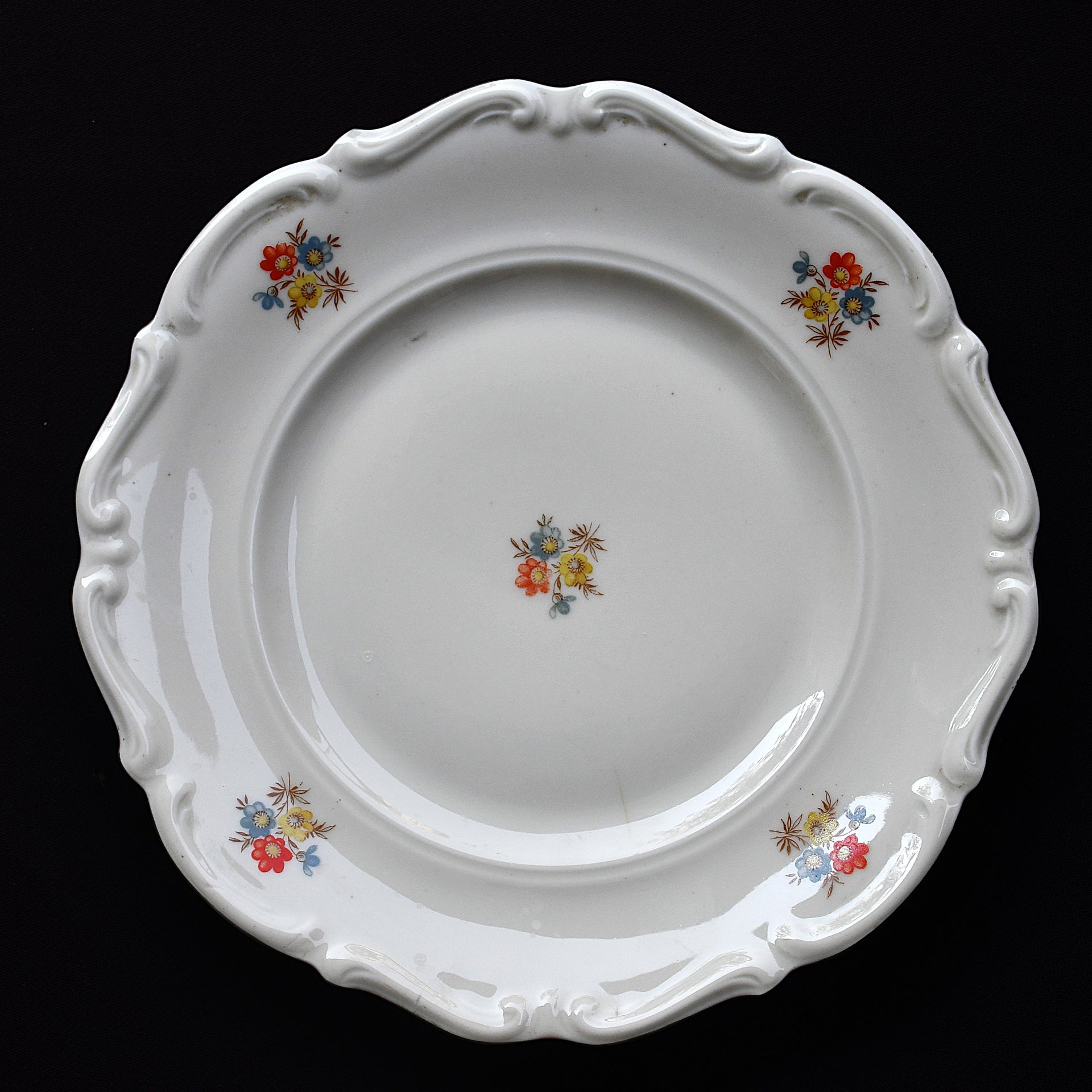 Порцеланов комплект Streublumen - C.T. Tielsch-Altwasser, Силезия, 1925-1935 (092108262057)