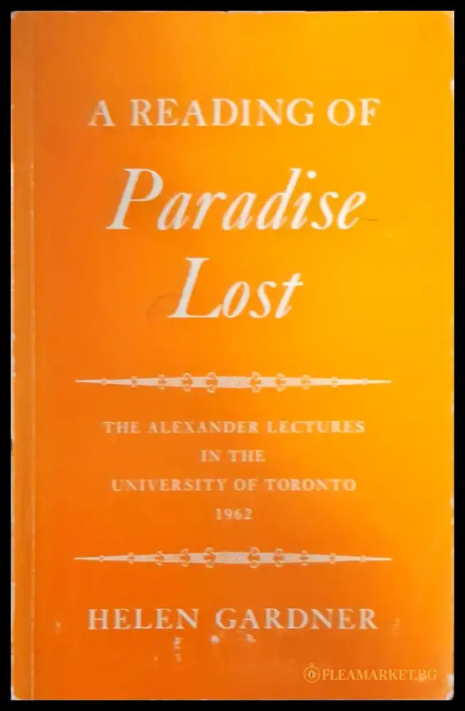 A Reading or Paradise Lost - Книги