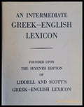 An Intermediate Greek - English Lexicon - Книги