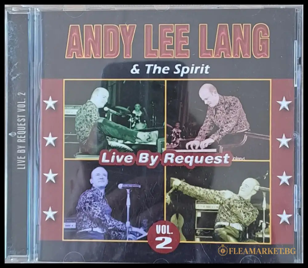 Andy Lee Lang and The Spirit; Live By Request - 1-CD - antique