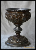 Античен бокал с барокова декорация - antique