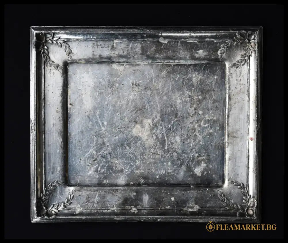 Античен поднос за визитки - antique