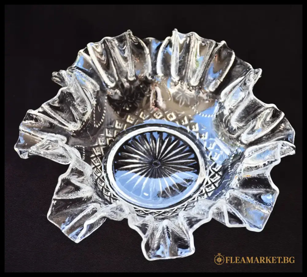 Антична бомбониера/купа/centerpiece - тип ’Fenton’ - antique