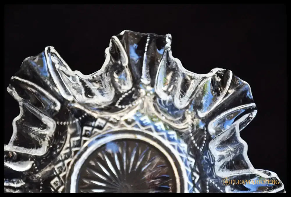 Антична бомбониера/купа/centerpiece - тип ’Fenton’ - antique