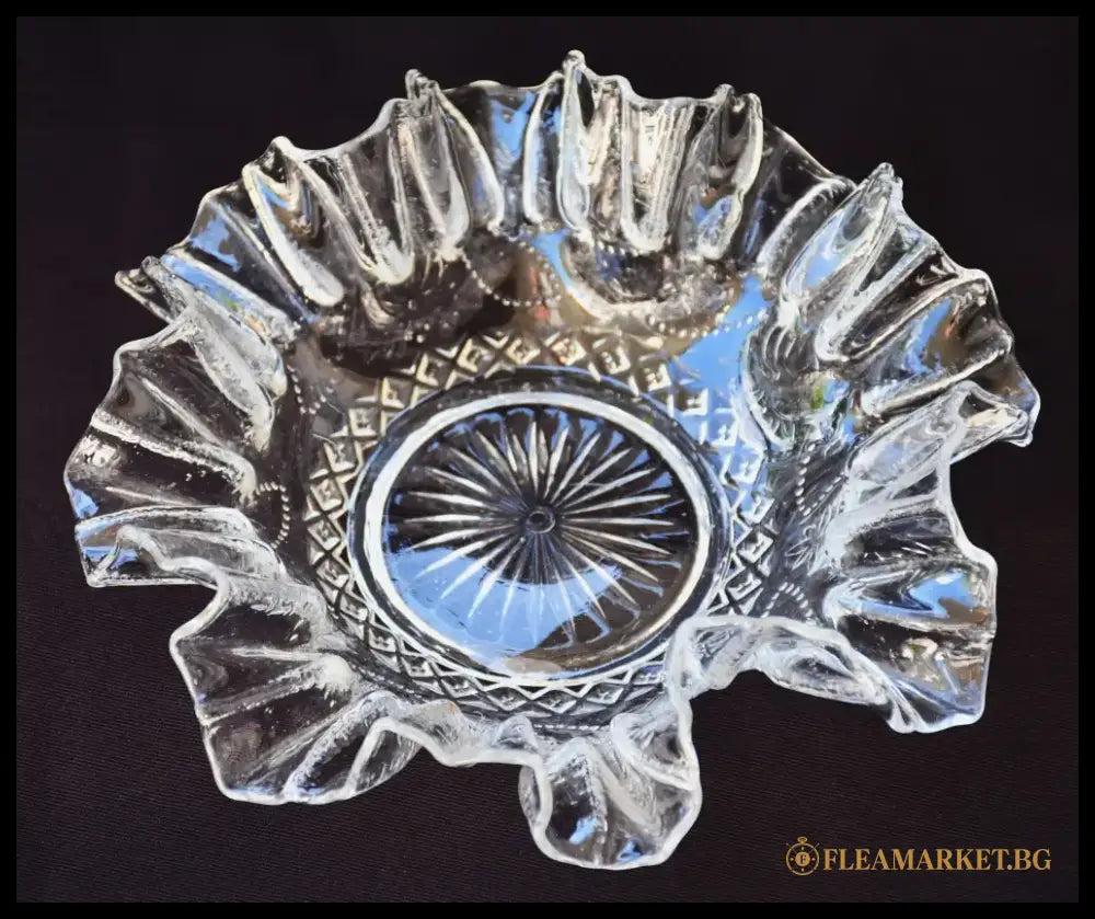 Антична бомбониера/купа/centerpiece - тип ’Fenton’ - antique
