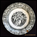 Антична чиния - R.Cochran Glasgow Scotland pottery - antique