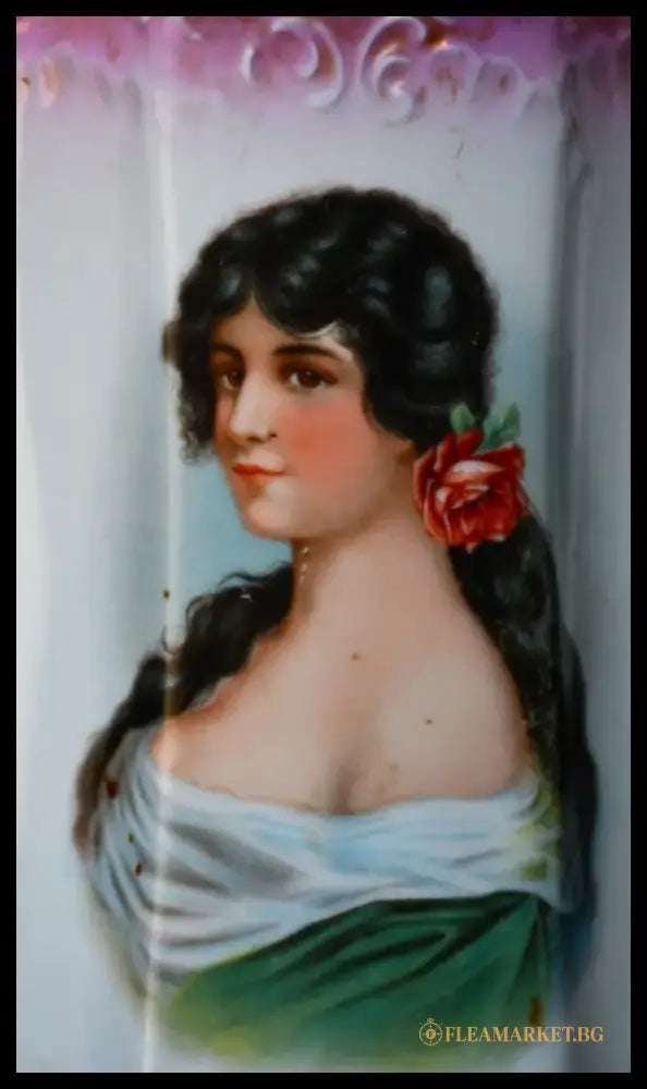 Антична порцеланова кана Belle Époque - antique
