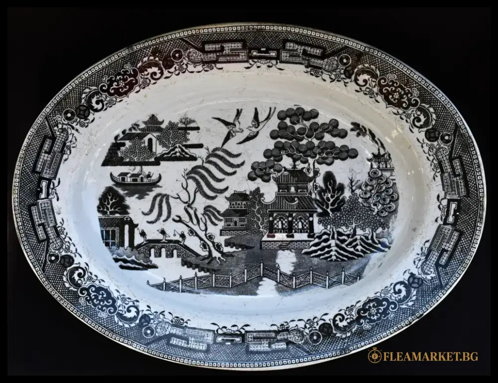 Антично плато на Walter W. Davies - Birmingham - antique