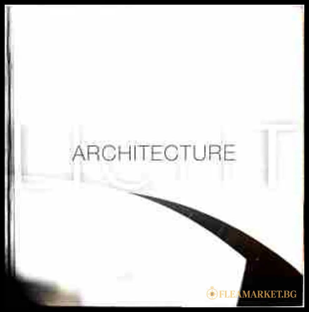 Корица на Architecture light