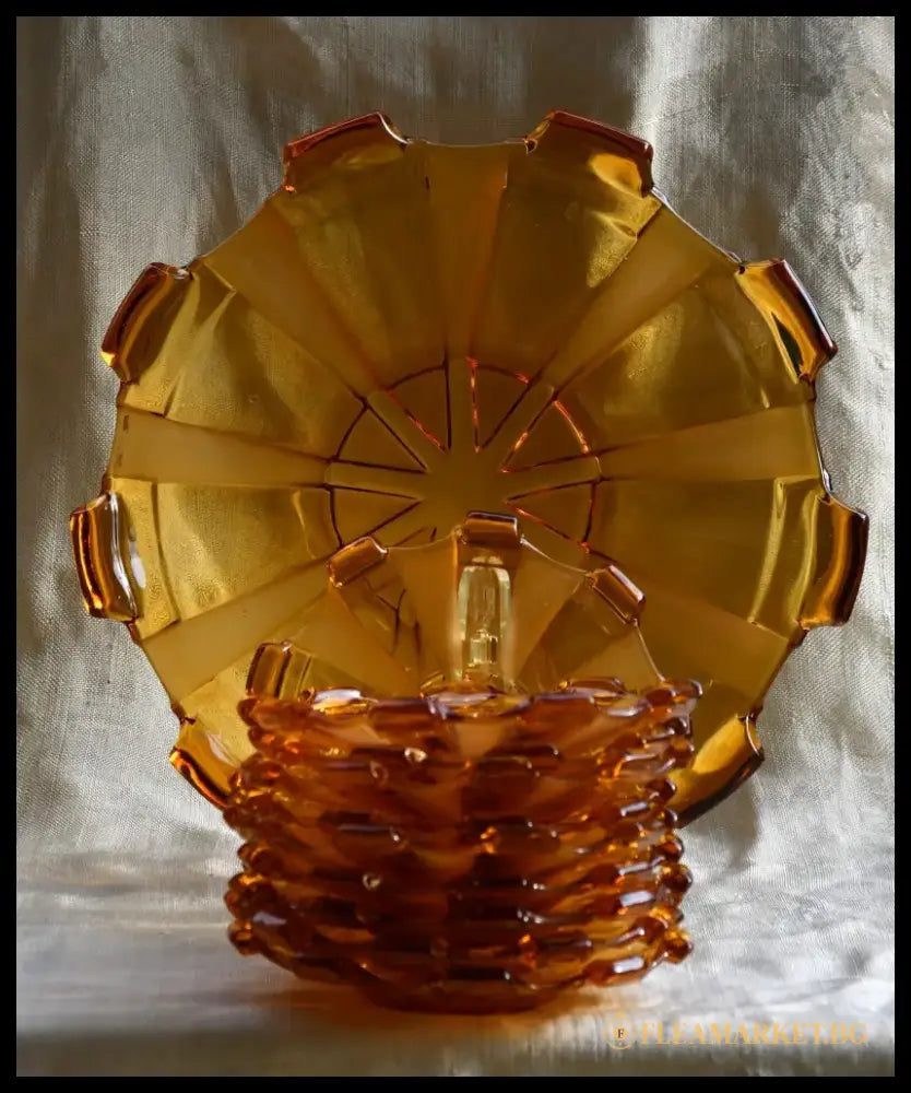 Art Deco сервиз за торта - antique