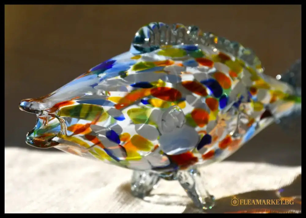 Art Glass риба - antique