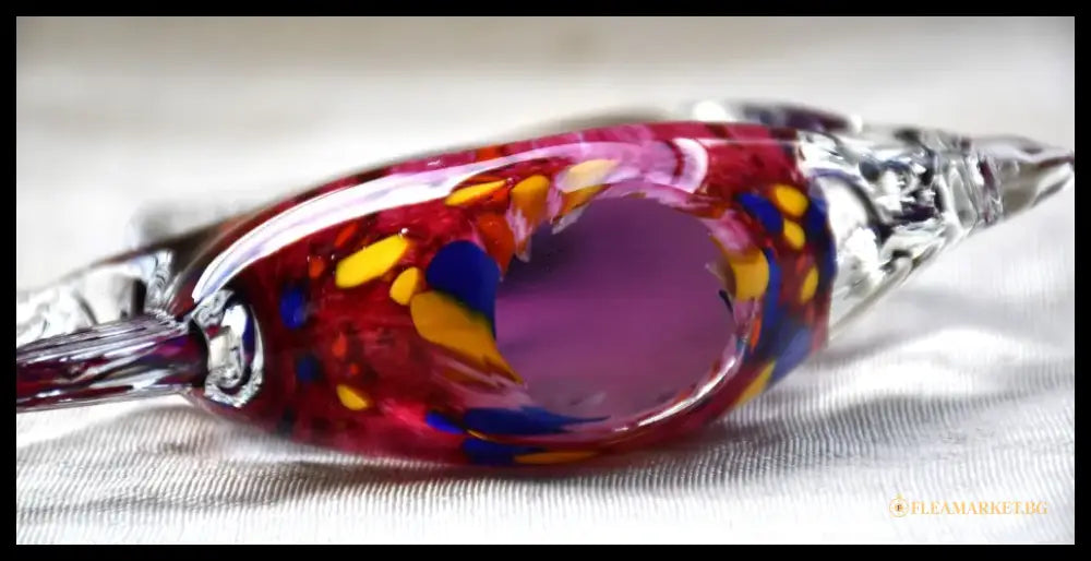 Art Glass риба на Ярош Студио - Чехия - antique