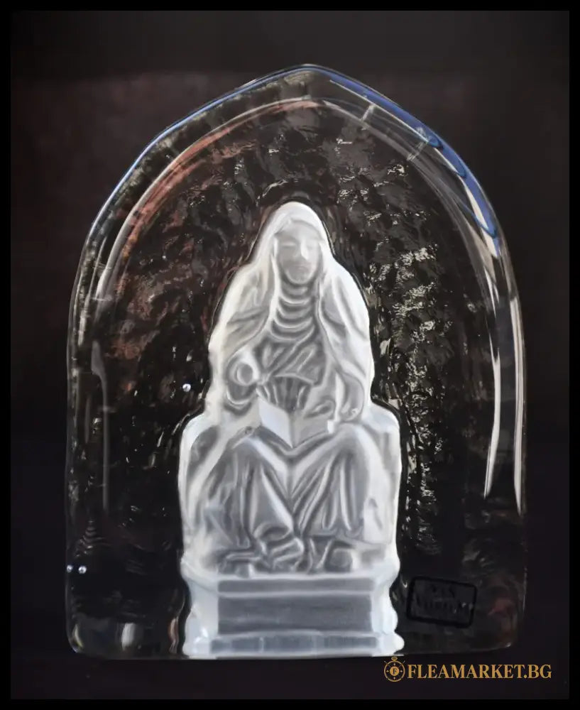 Art glass скулптура от VaS Vitreum Швеция - antique