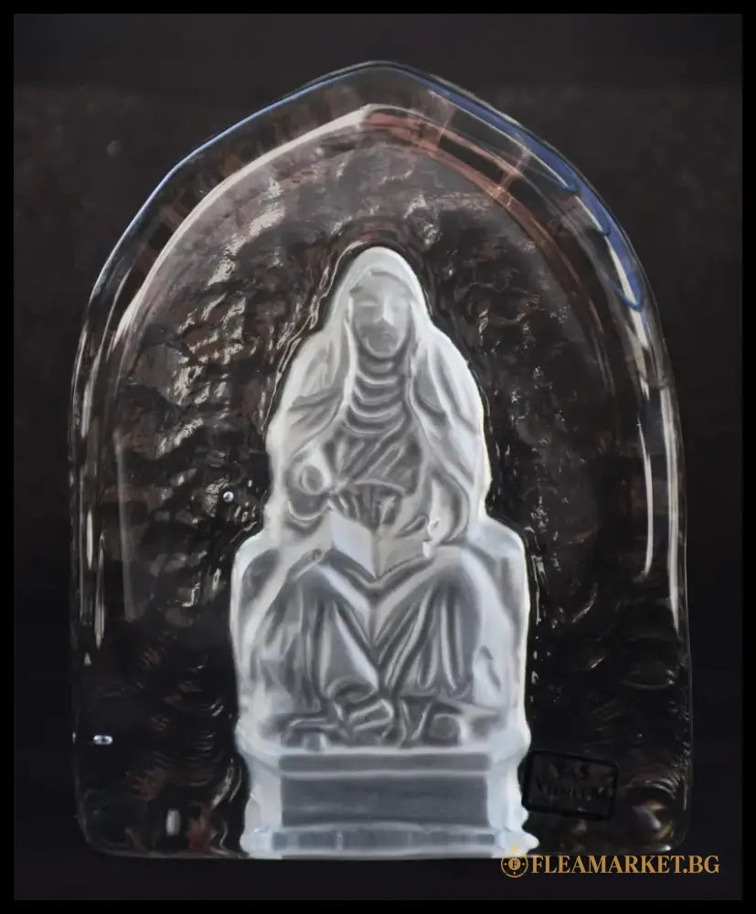 Art glass скулптура от VaS Vitreum Швеция - antique