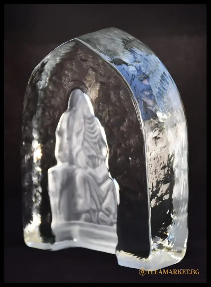Art glass скулптура от VaS Vitreum Швеция - antique