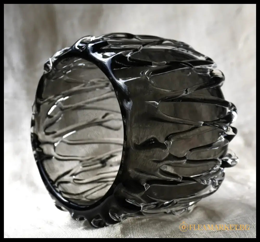 Art Glass винтидж свещник - antique