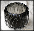 Art Glass винтидж свещник - antique
