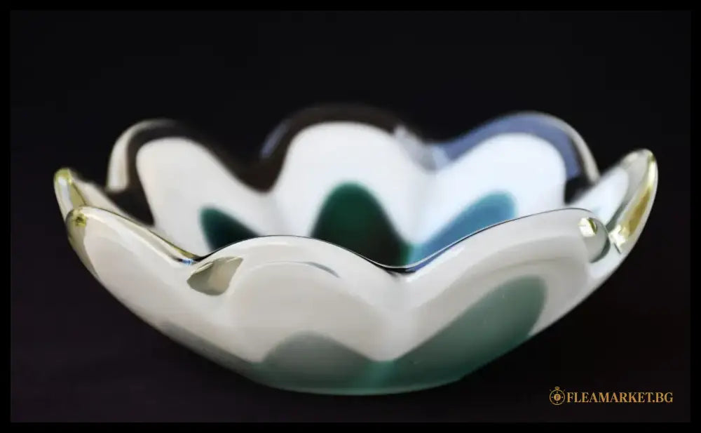 Арт стъкло на Paul Kedelv (1917–1990) от серията ’Coquille’ - antique
