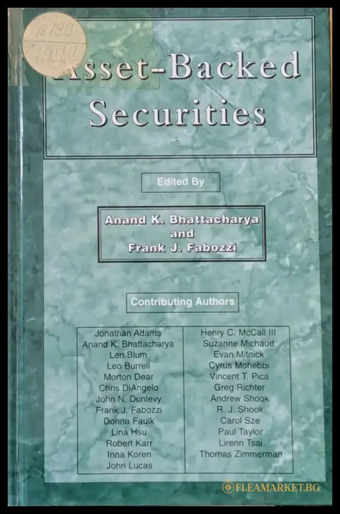 Asset - Backed Securities - Книги