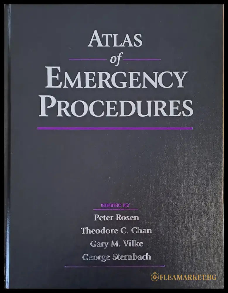 Atlas of Emergency Procedures - Книги