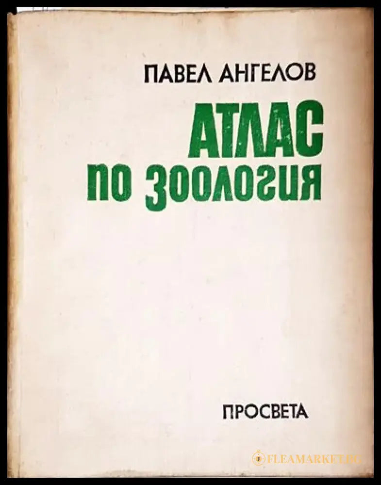 Атлас по зоология - Безгръбначни животни Павел Ангелов - Книга
