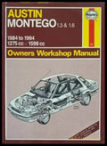 Austin Montego 1.3 & 1.6 1984 to 1994 Owners Workshop Manual - Книги