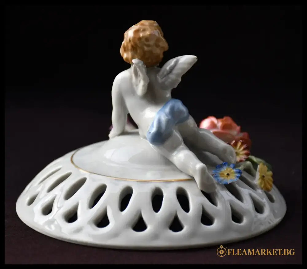 Ажурна порцеланова кутия von Schierholz - antique