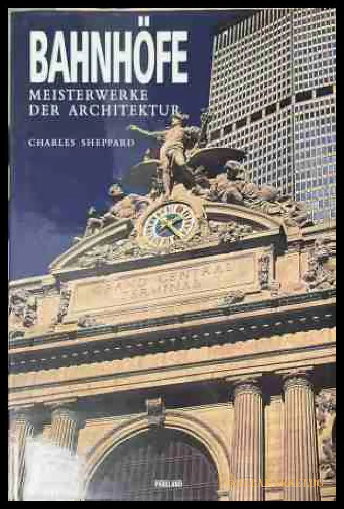 Bahnhöfe – Charles Sheppard, корица на книгата