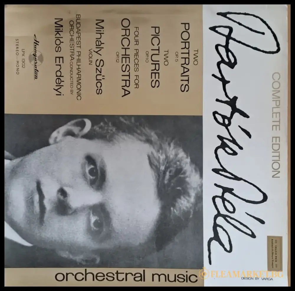 Bartok Bela: Complete edition - Orchestral music - antique