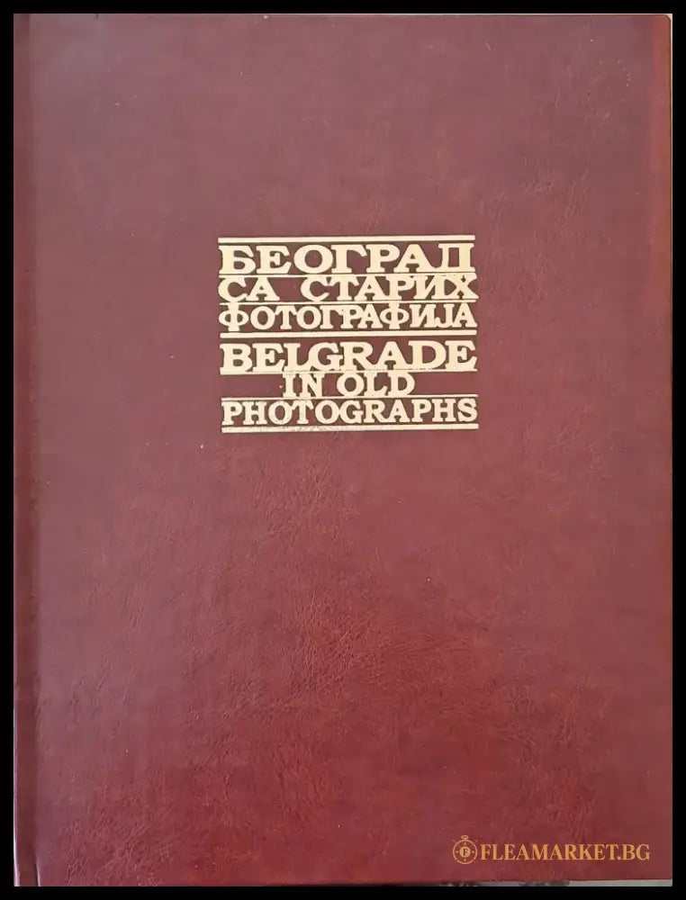Београд са старих фотографиjа / Belgrade in old photographs - Книги