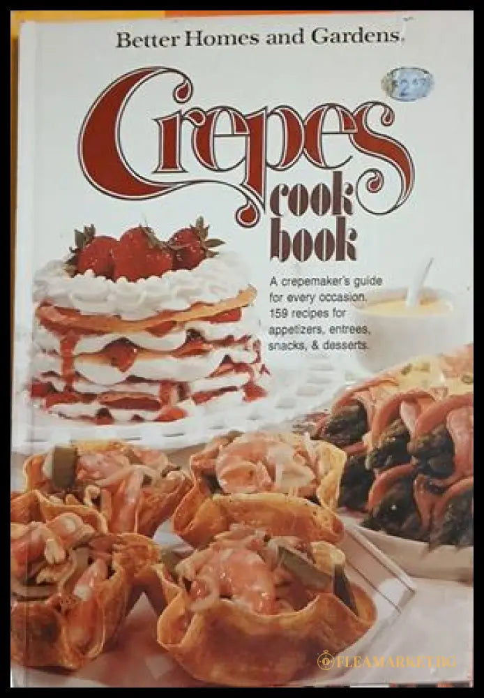 Better Homes and Gardens Crepes Cook Book - корица