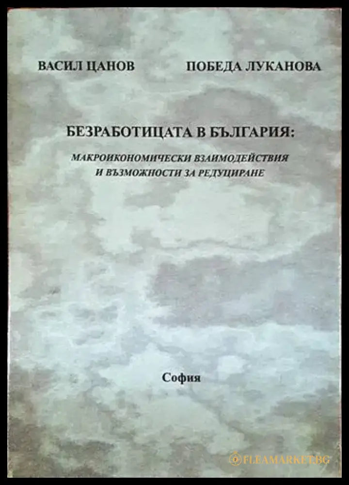 Безработицата в България: Макроикономически взаимодействия и възможности за редуциране - Книги
