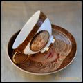 Briswild England - сет за чай Royal Porcelain Collection Ар Нуво костен порцелан 21 в. (092207265006) - Порцеланова