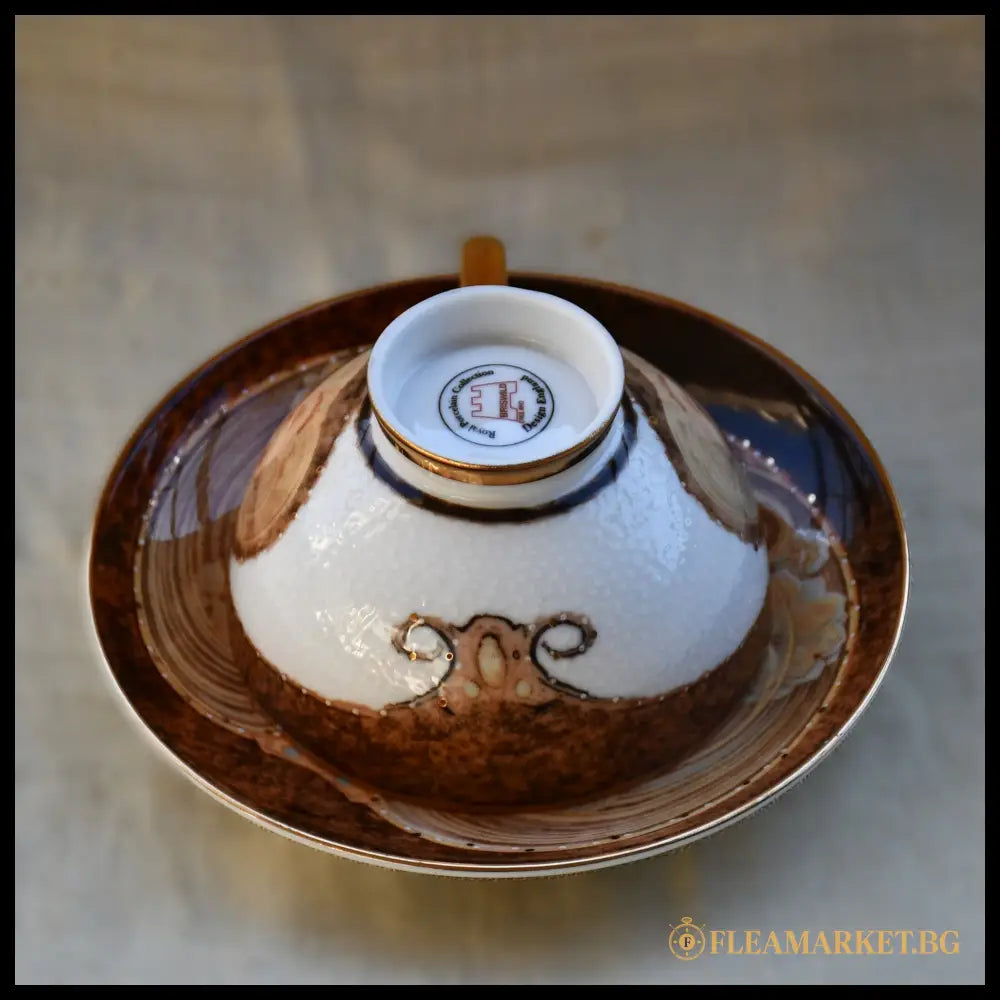 Briswild England - сет за чай Royal Porcelain Collection Ар Нуво костен порцелан 21 в. (092207265006) - Порцеланова