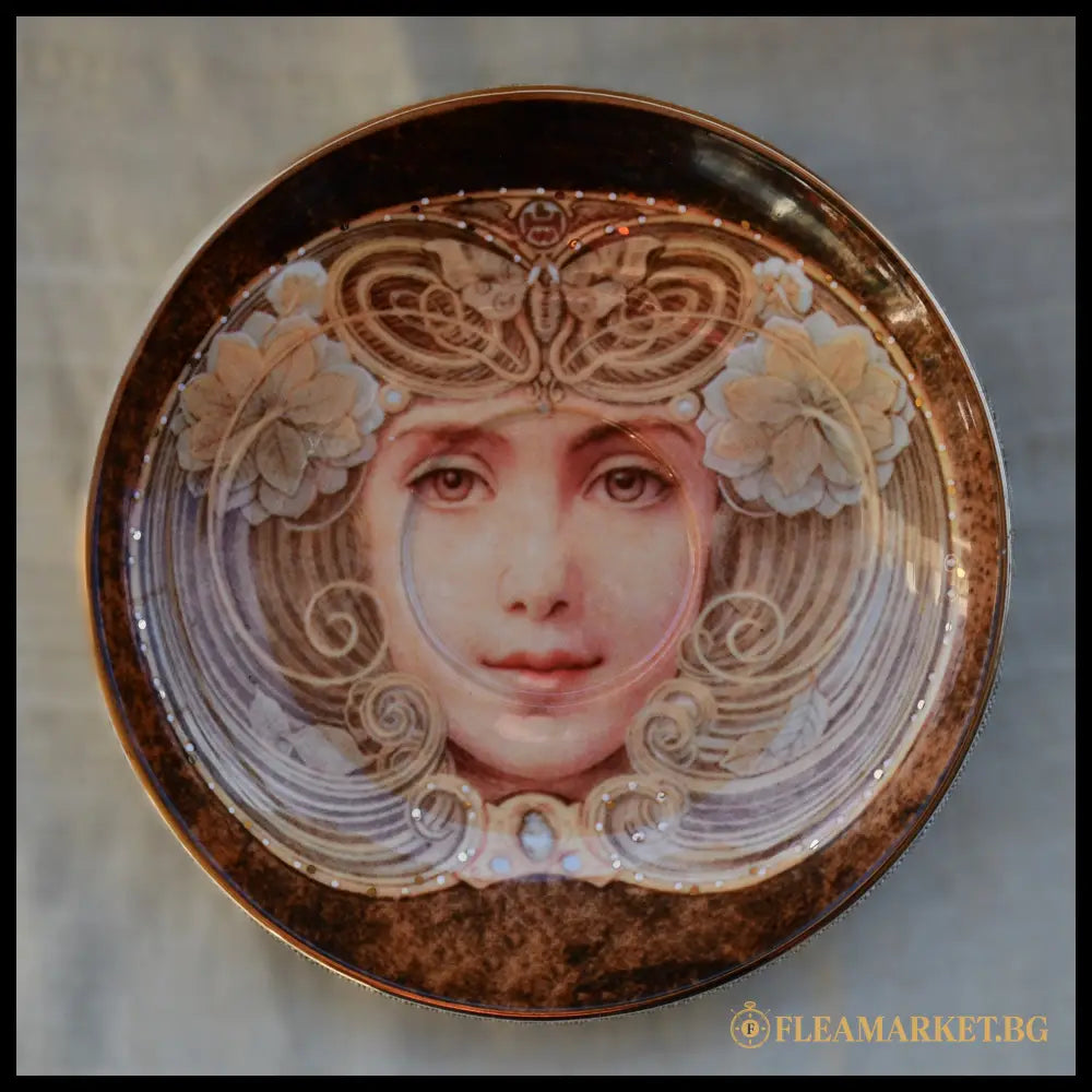 Briswild England - сет за чай Royal Porcelain Collection Ар Нуво костен порцелан 21 в. (092207265006) - Порцеланова