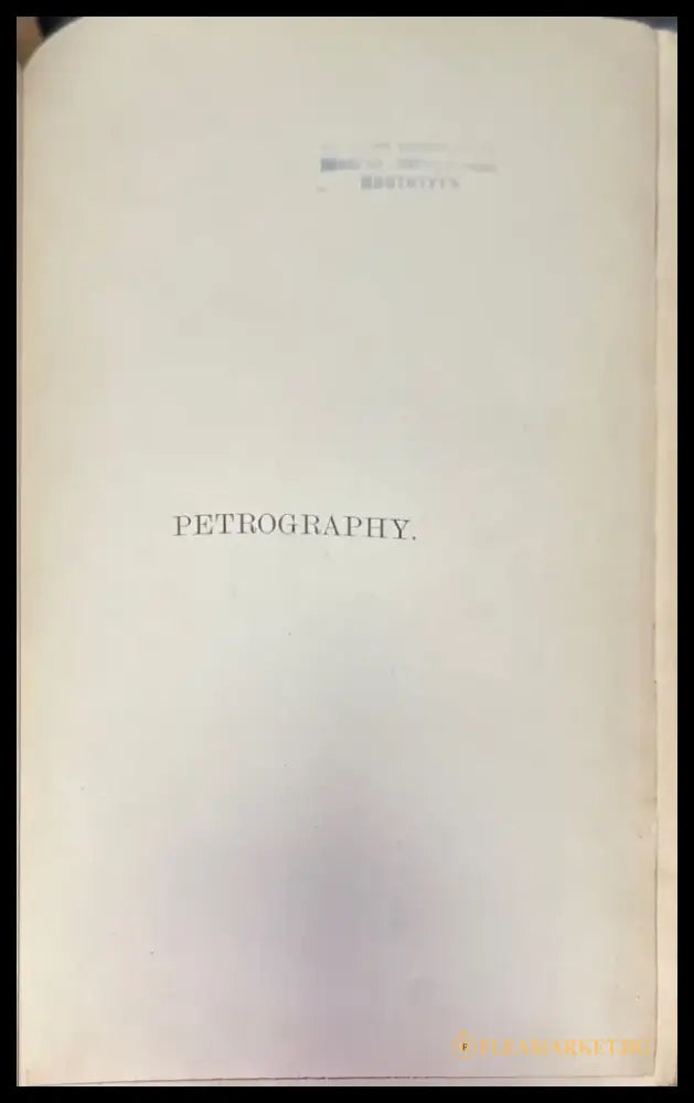 British Petrography: with special reference to the igneous rocks. With 47 plates - Книги