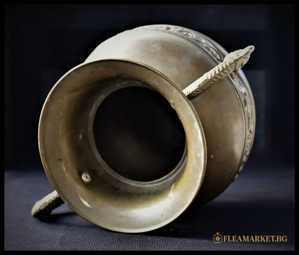 Бронзова амфора неокласицизъм () (4055) - antique