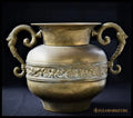 Бронзова амфора неокласицизъм () (4055) - antique
