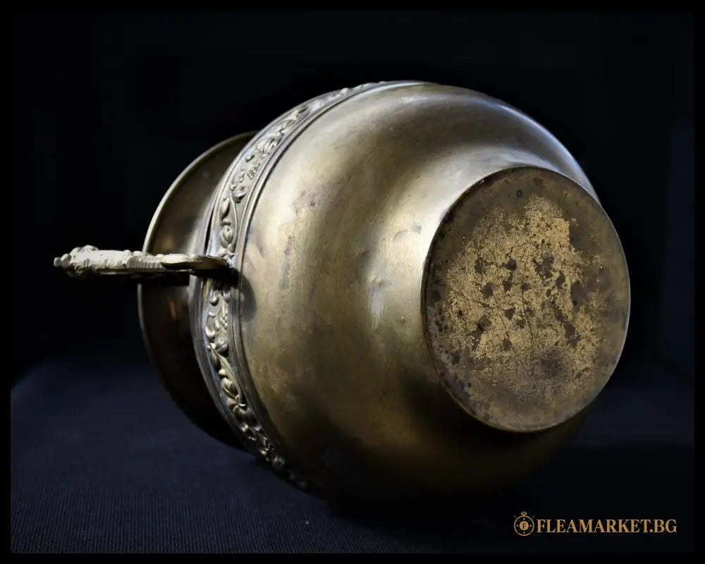 Бронзова амфора неокласицизъм () (4055) - antique