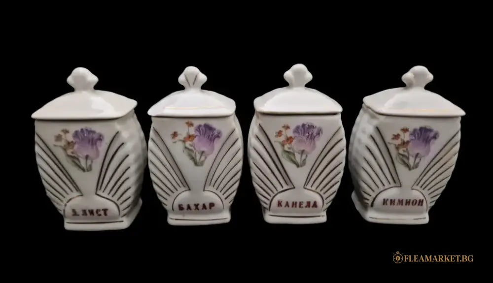Буркани за подправки - малки - antique