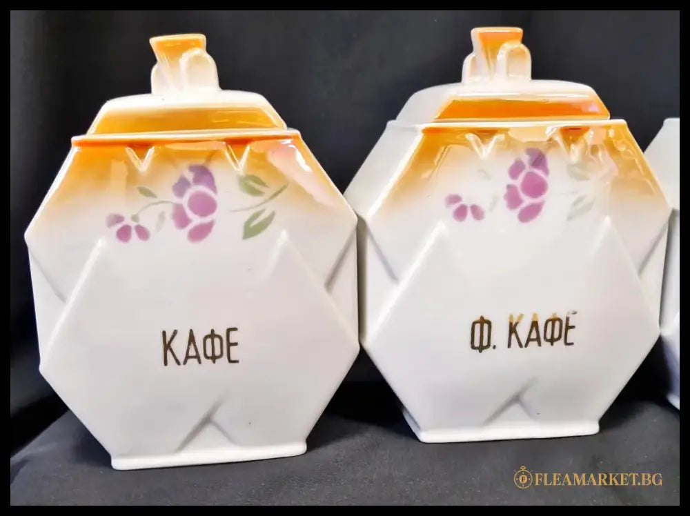 Буркани за подправки на брой - antique